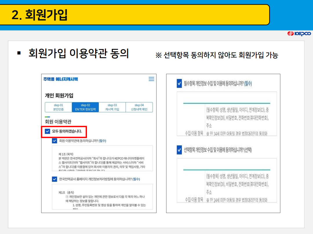 캐시백 신청 방법_이미지 출처: 한국전력공사