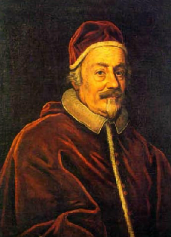 241대 교황 알렉산데르8세 초상화