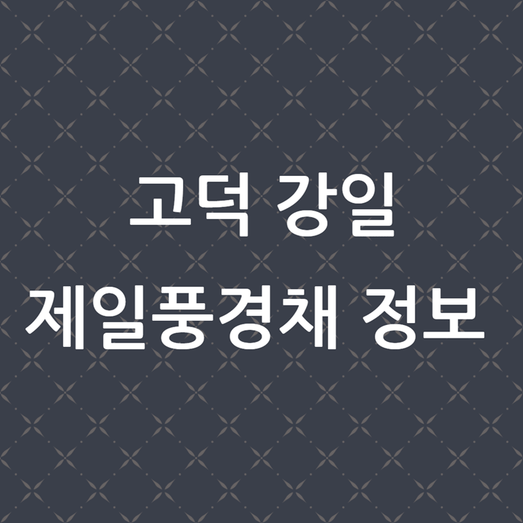 고덕강일 제일풍경채 분양정보