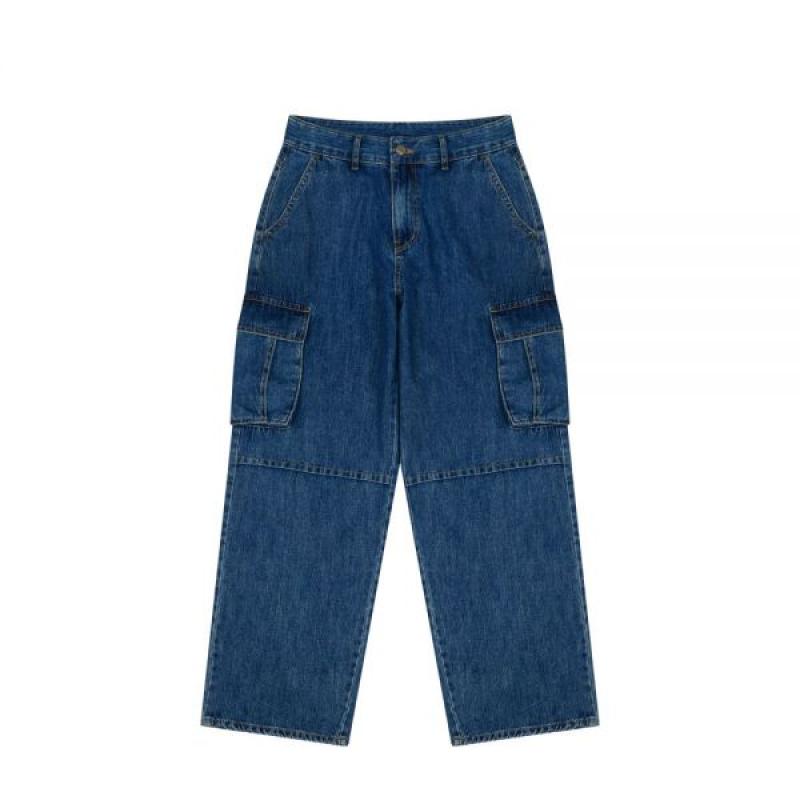 마뗑킴 CARGO DENIM PANTS IN
