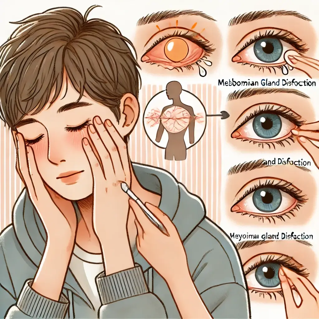 눈에 이물질이 낀것 같은 증상 원인 10가지와 해결책