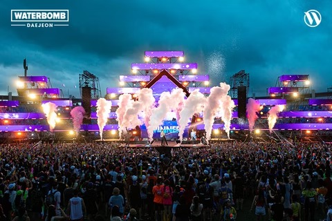 워터밤 인천, 부산, 대구, 대전