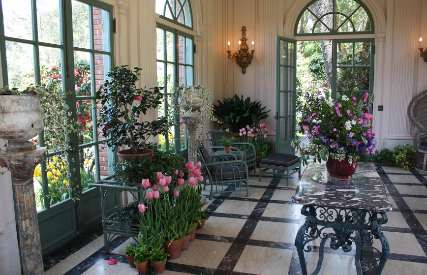 미국 실내 정원 사진