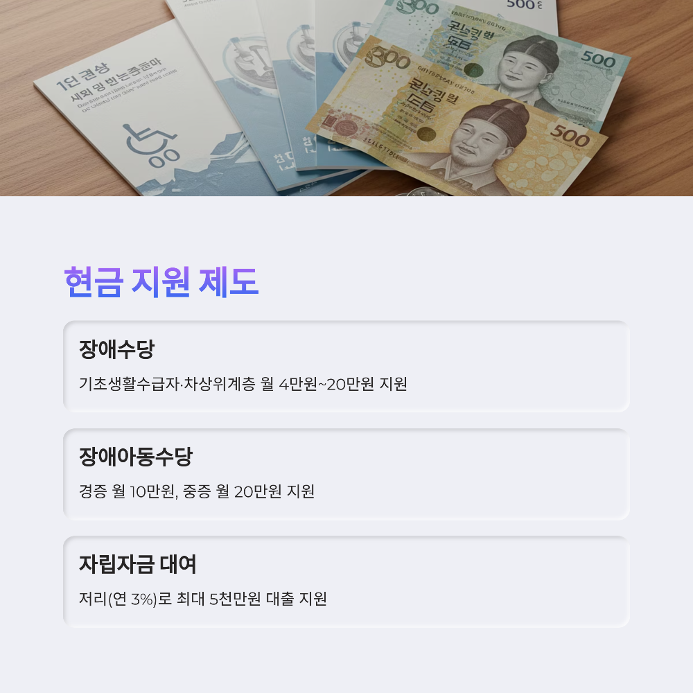 장애인 가족도 받을 수 있는 지원, 알고 계셨나요?