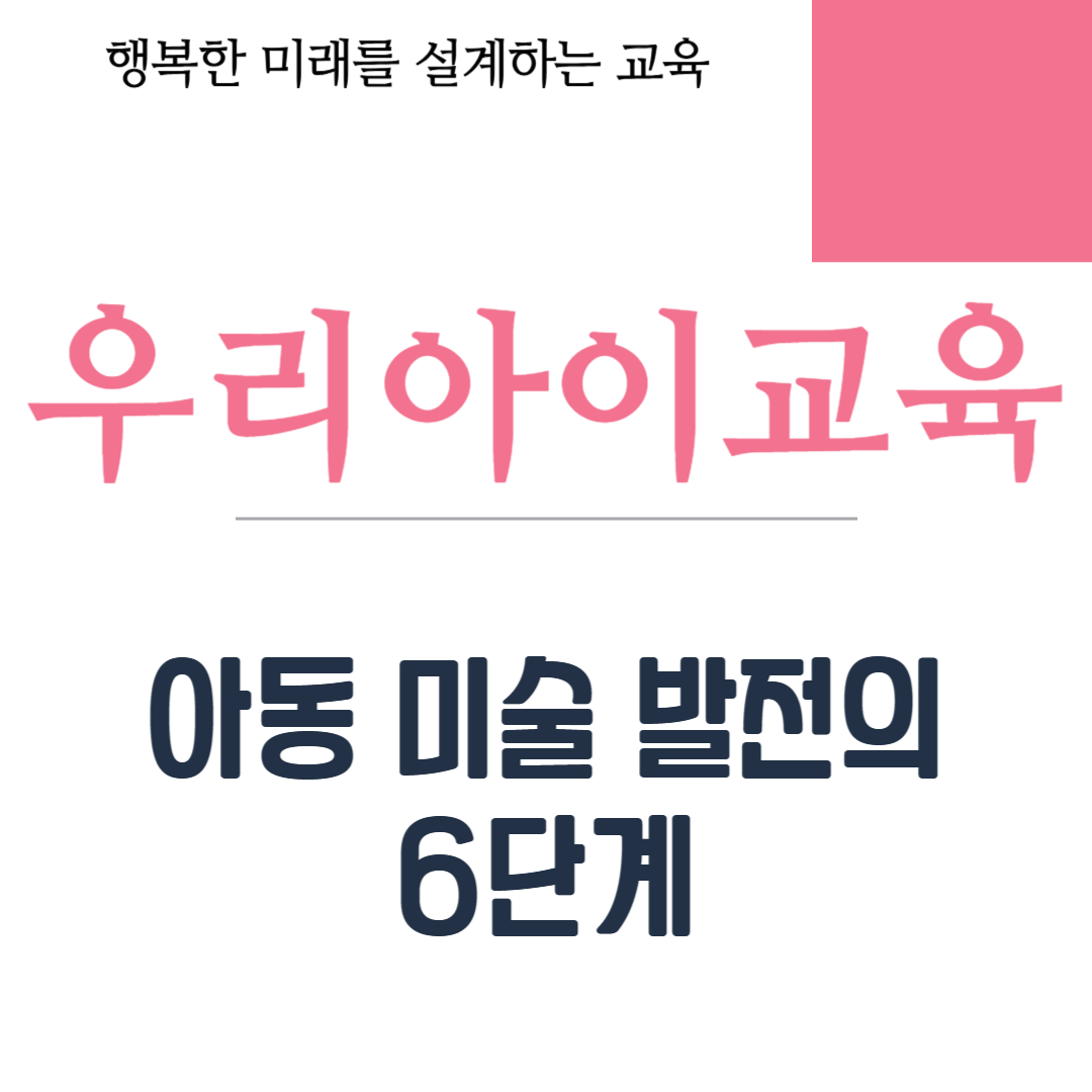 아동 미술 발전의 6단계