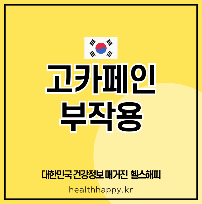 고카페인 부작용