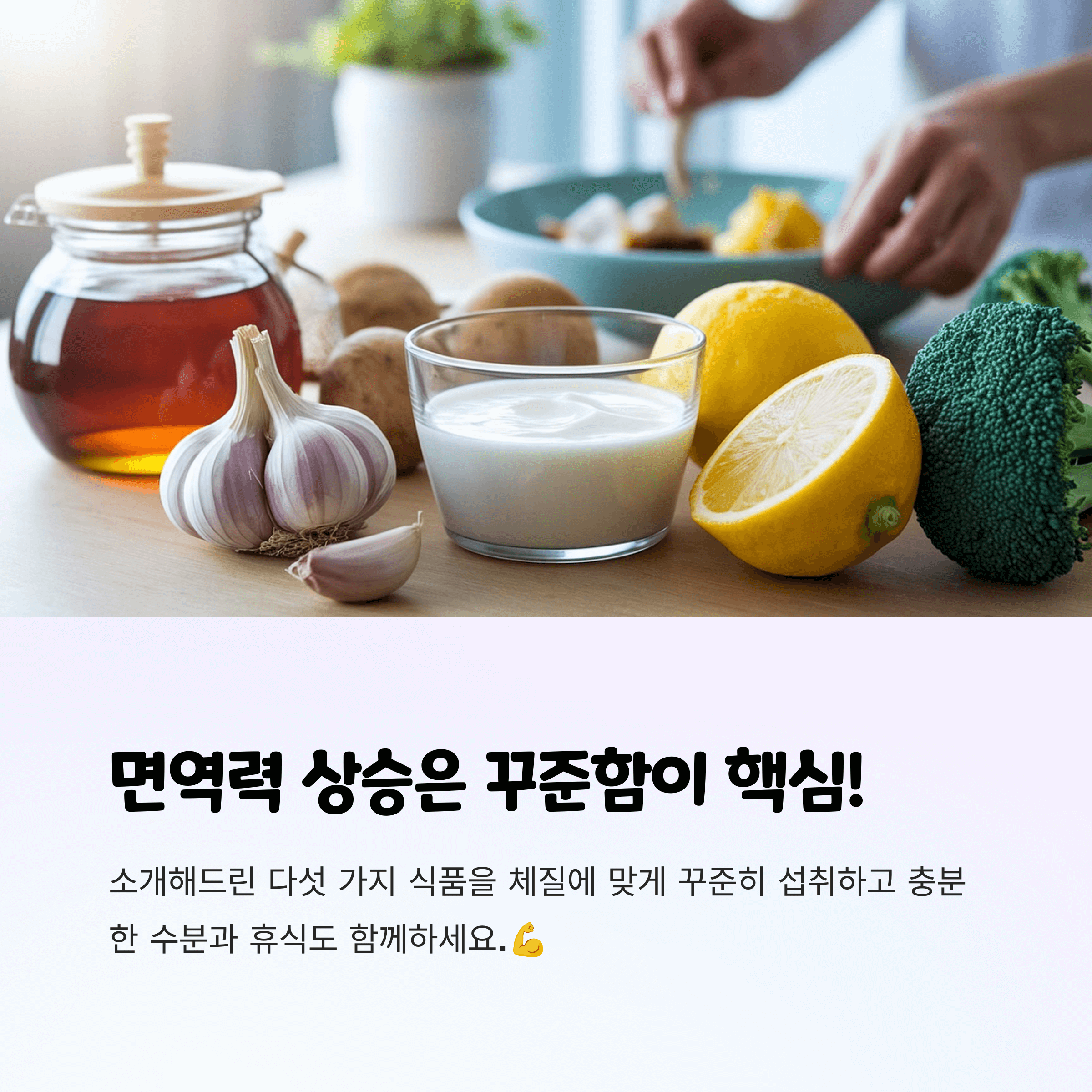 면역력 강화 식품