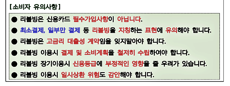 리볼빙(Revolving) 이란?4