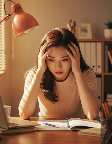 심리적 요인: 스트레스와 과로