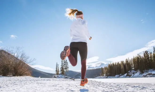 겨울 러닝 복장