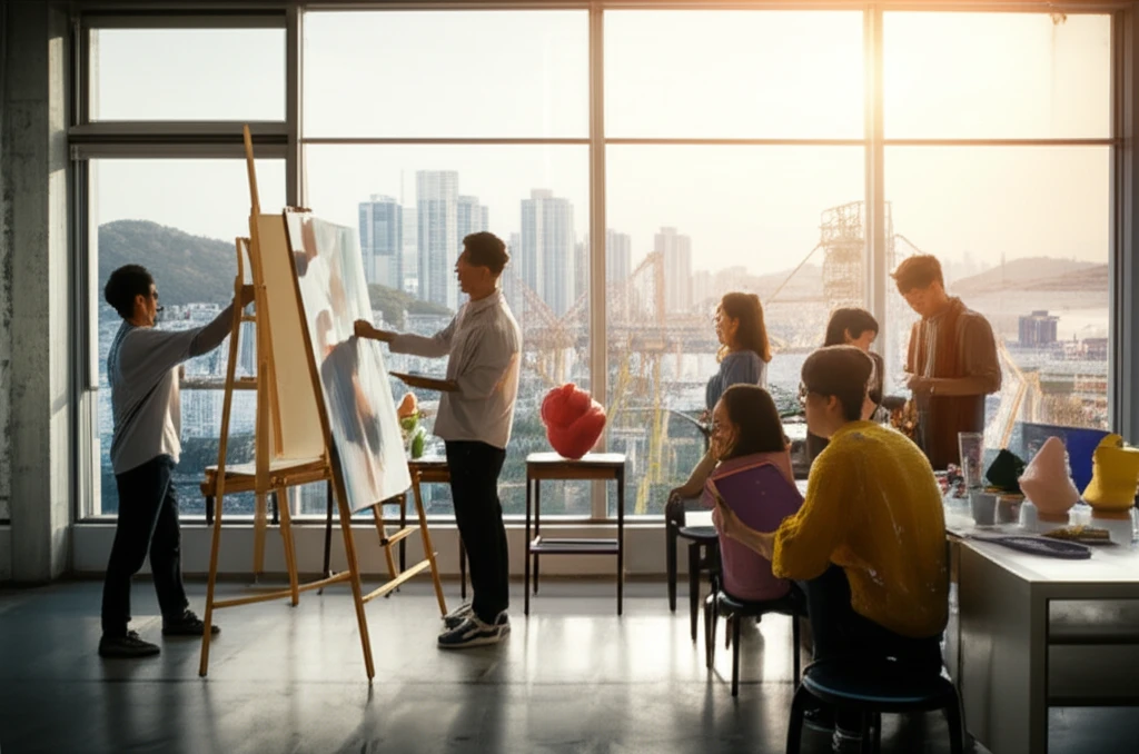 울산 청년 인턴십 공고 문화예술교육사..