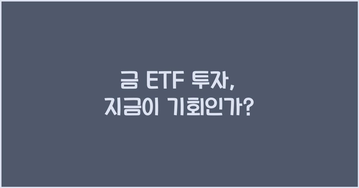 금 ETF