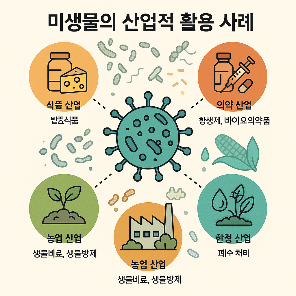 미생물의 산업적 활용 사례 관련 사진