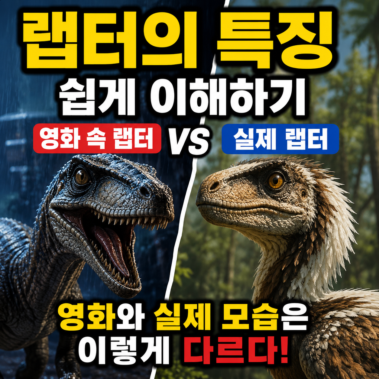 랩터의 특징