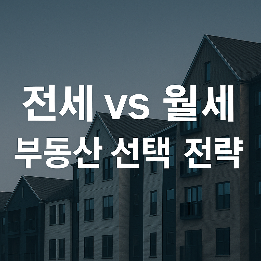 전세 vs 월세