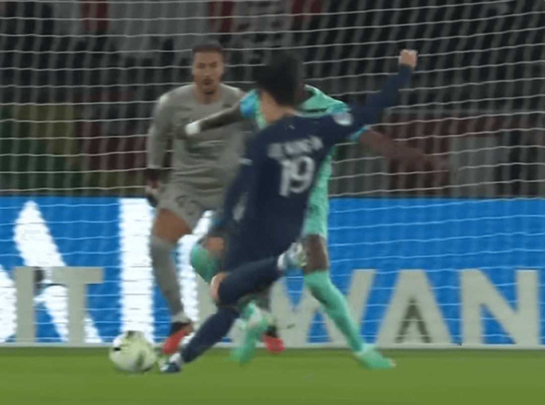 몽펠리에 경기 이강인 선제골 장면 이미지