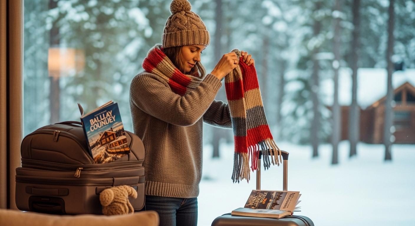 겨울 여행 코디룩