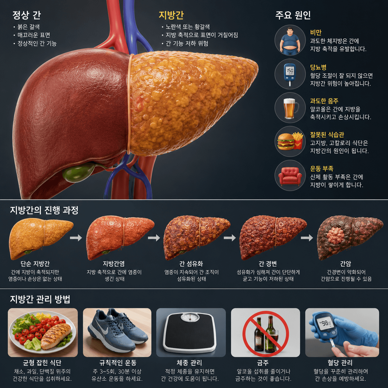 간수치(AST·ALT) 높으면 어떻게 해야 할까? 원인과 정상수치 총정리