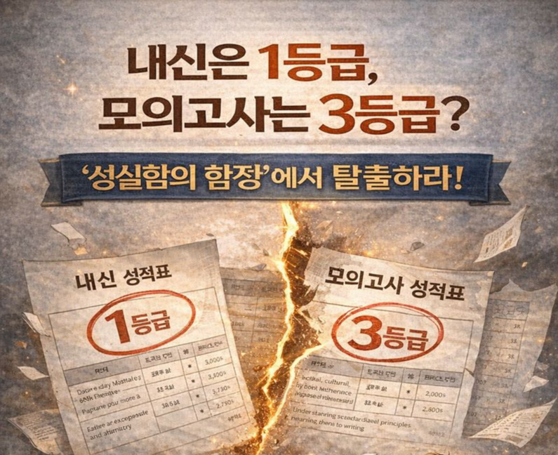 내신 모의고사 격차