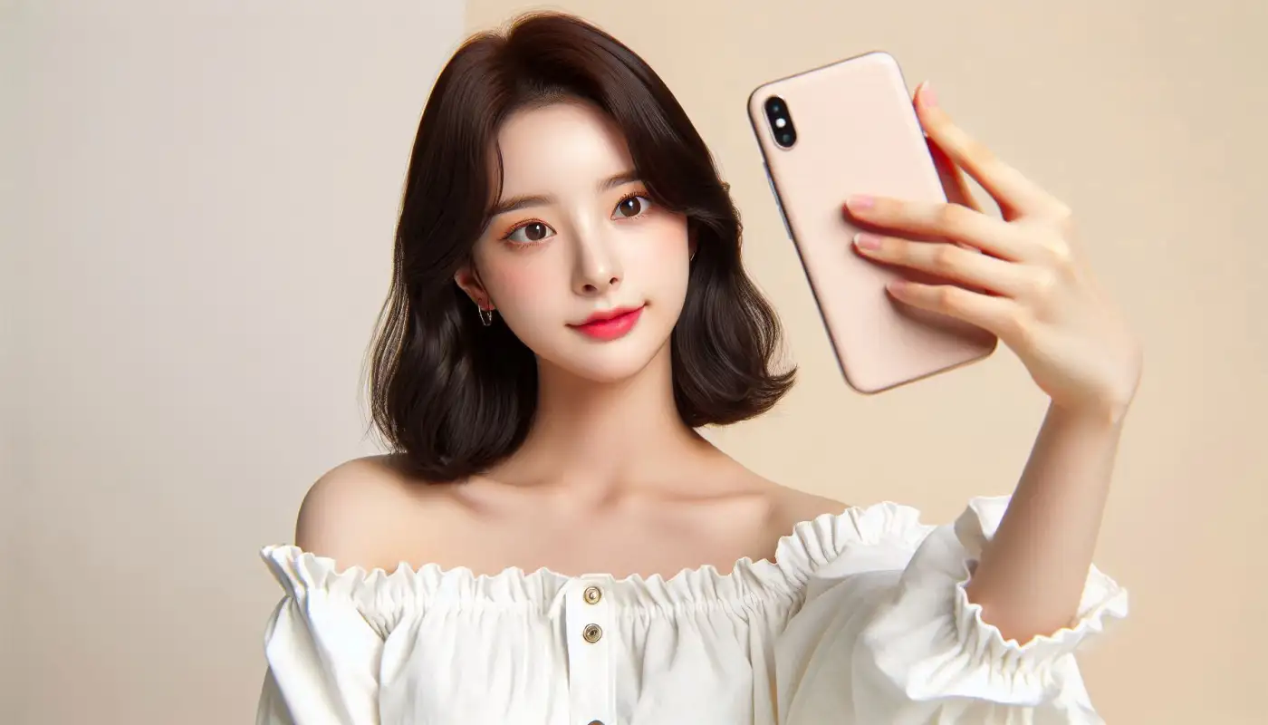 닥터나우-비대면-진료-앱을-사용하는-여성의-모습