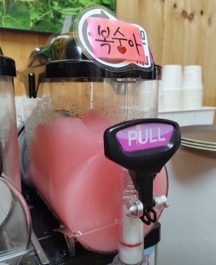 영천새우칼국수 대표 메뉴