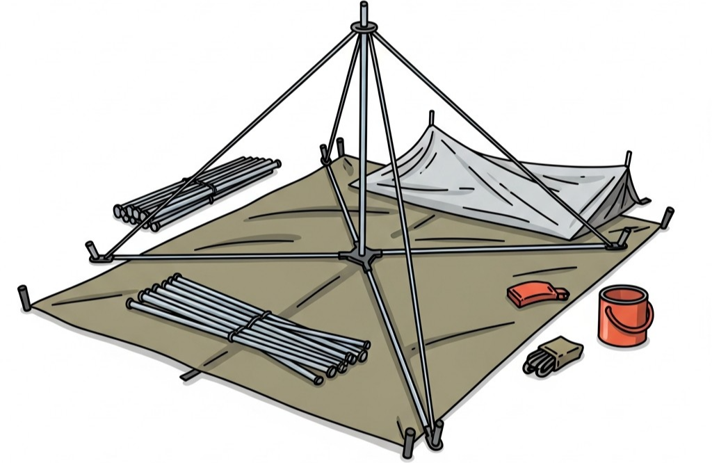 팩&middot;폴대&middot;내부 구조가 헷갈릴 때 따라 하면 쉬운 설치 순서