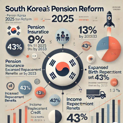 국민연금 개혁 확정! 연금개혁안 발표(25년)
