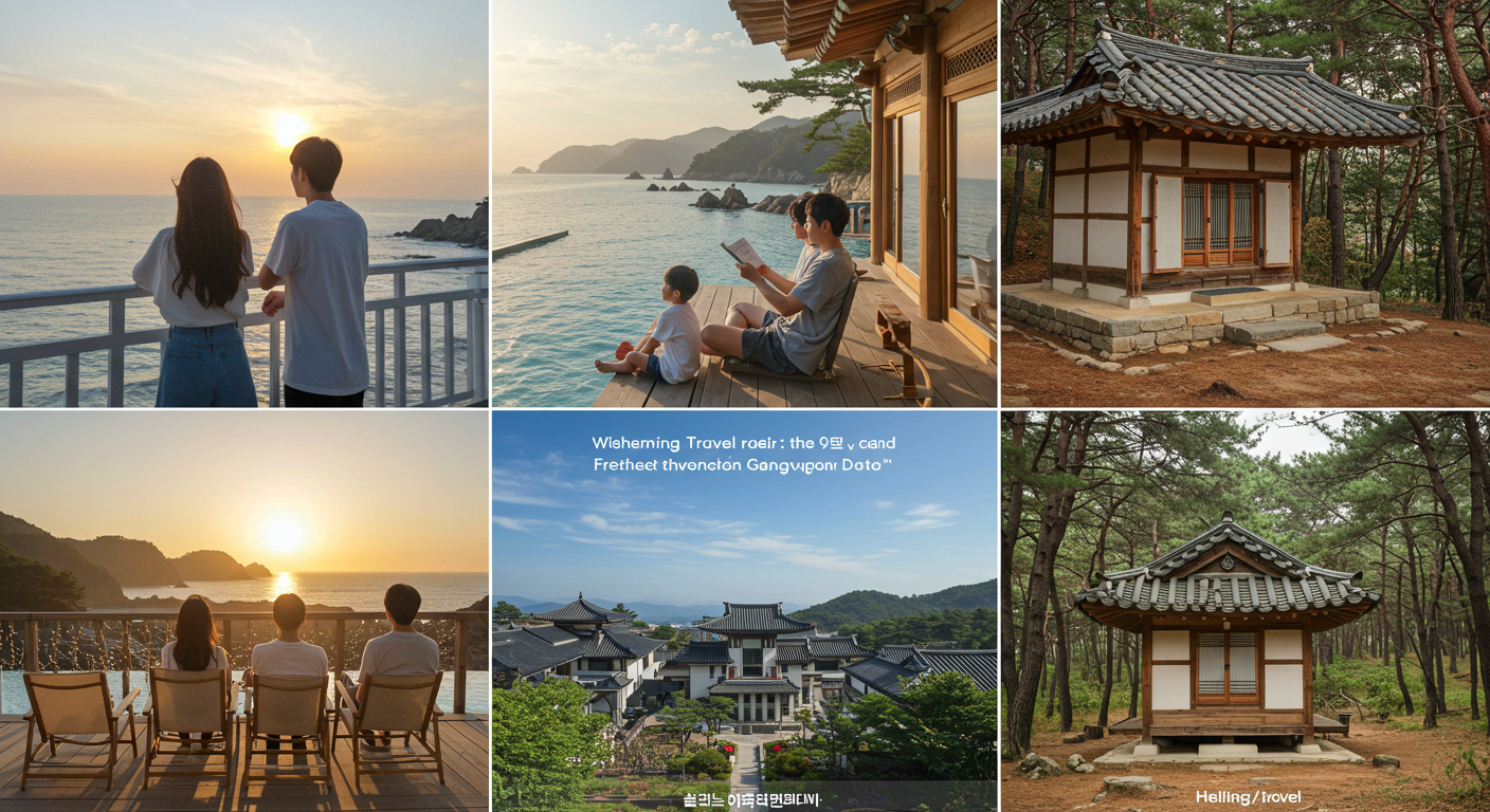 커플, 가족, 힐링 여행 스타일에 따른 강원도 숙박지 추천