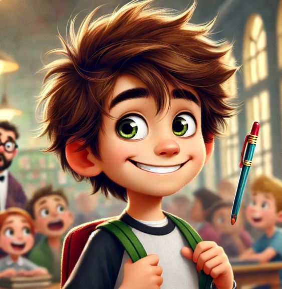 주인공 닉의 장난스러운 모습