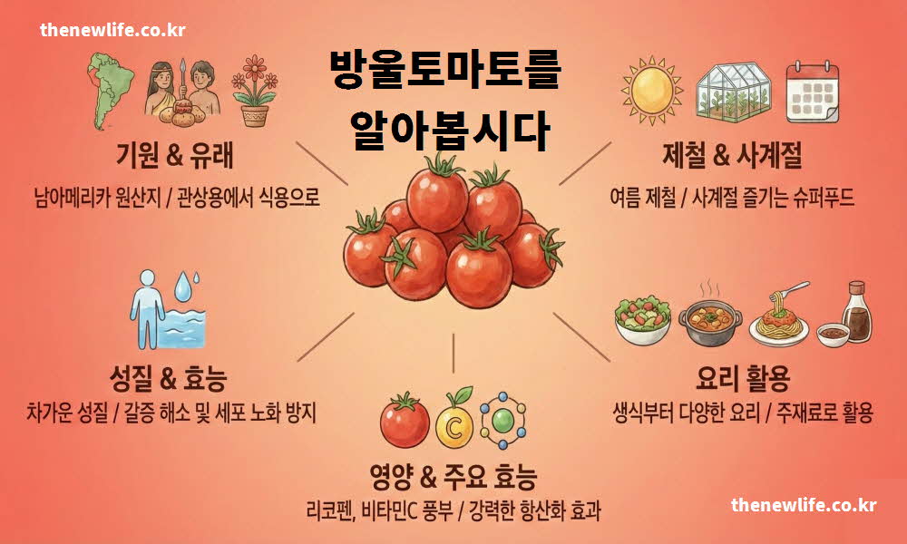 방울토마토 효능 유래 기원