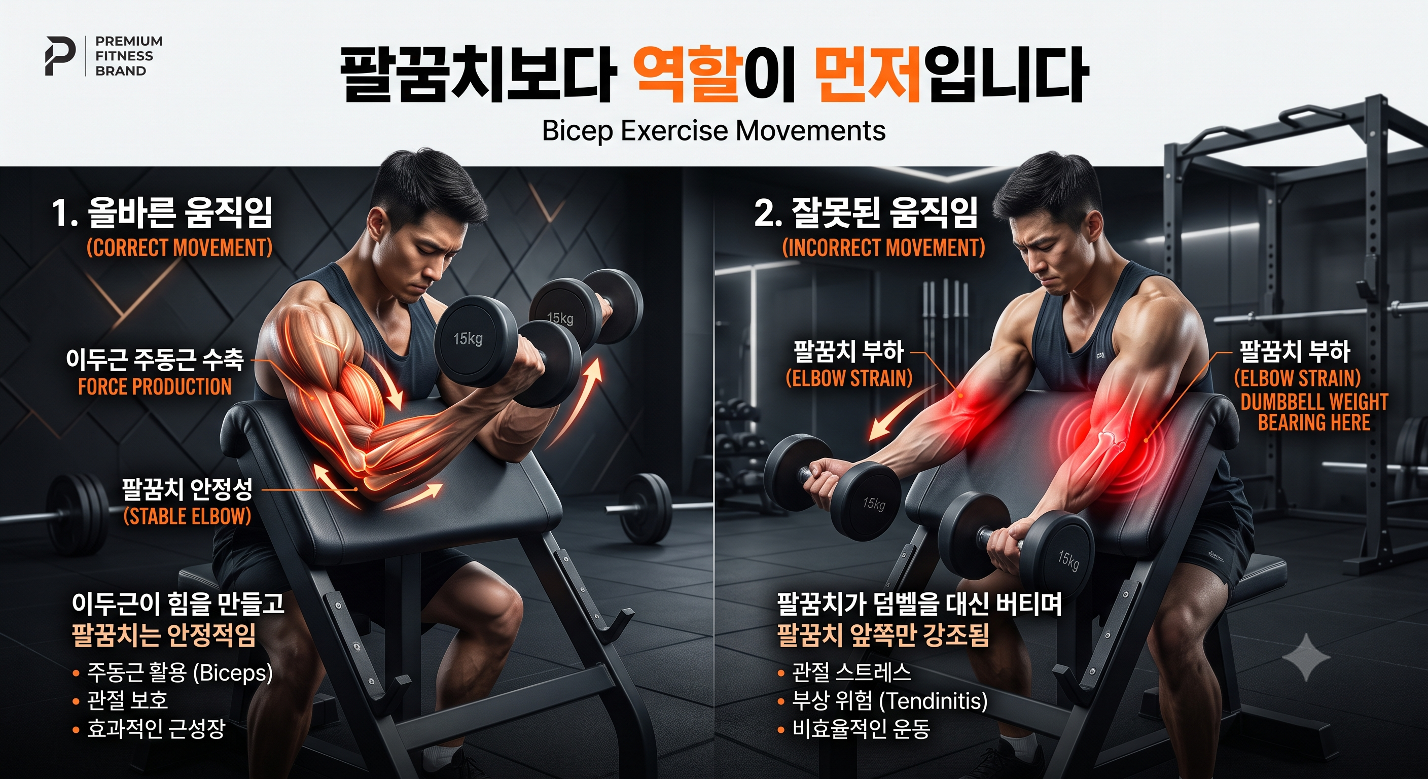 팔꿈치보다 역할이 먼저입니다