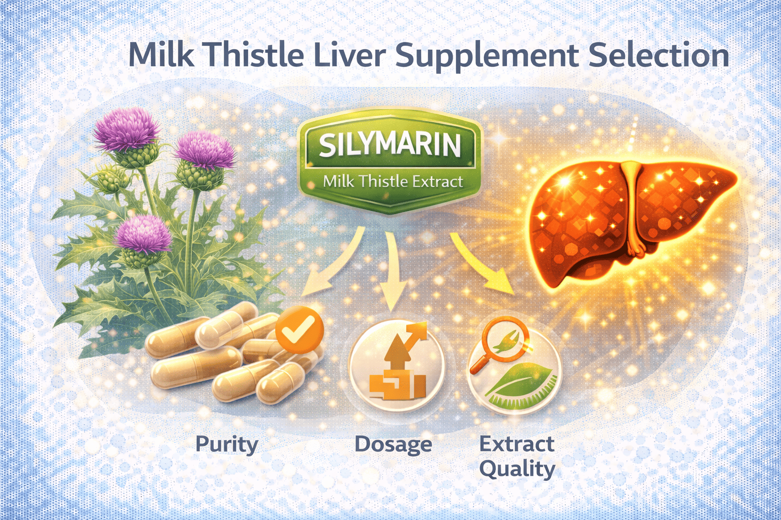 밀크씨슬 중심 간영양제 선택 기준