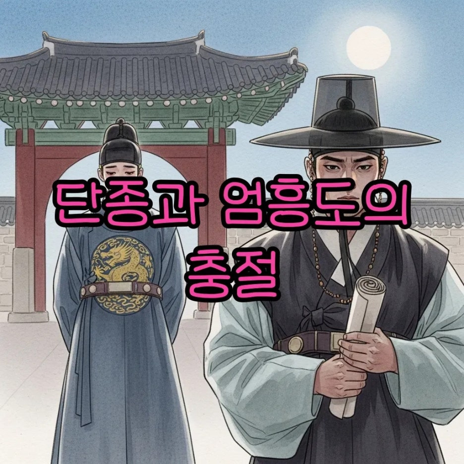 비극적인 왕 단종과 충신 엄흥도의 이야기