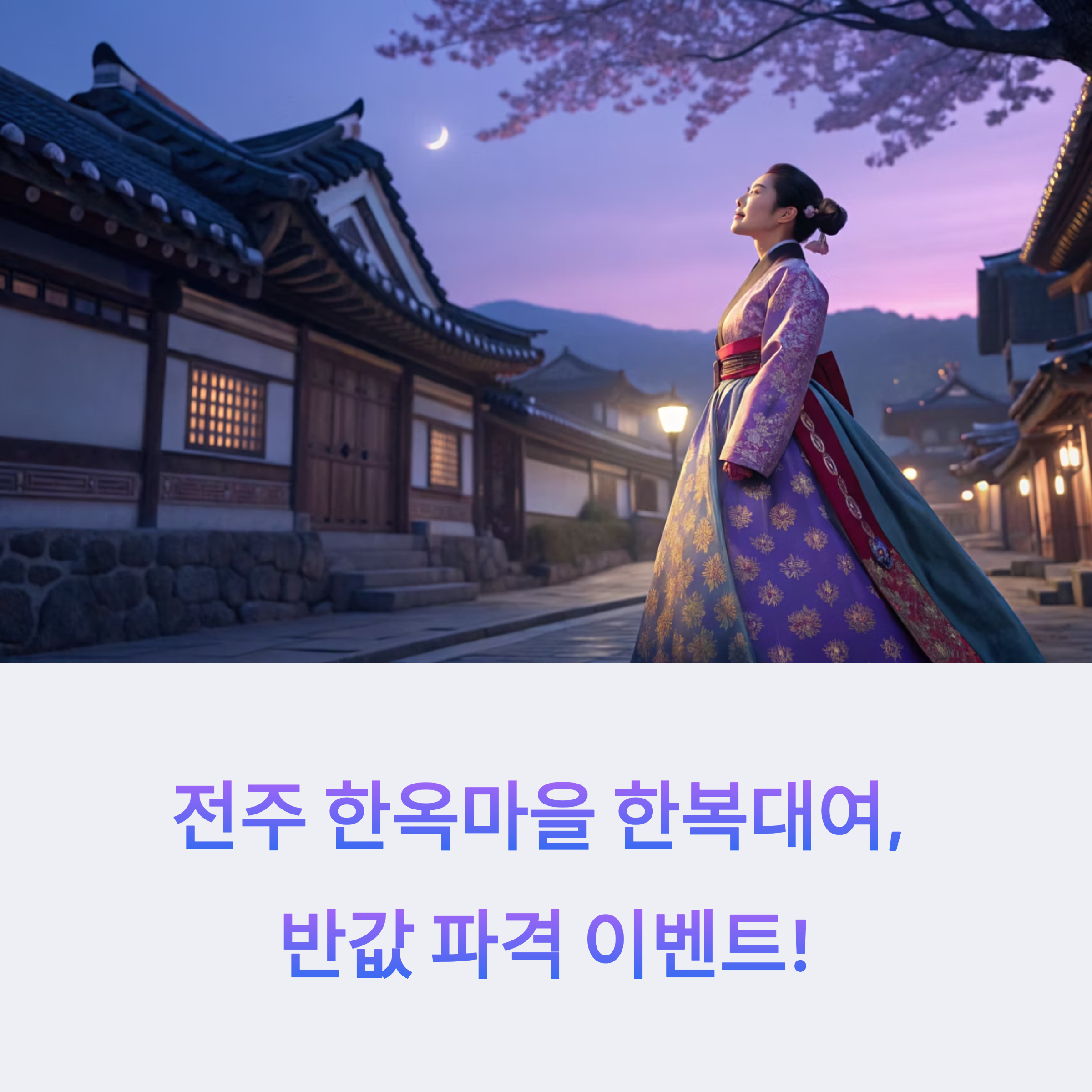 전주 한옥마을 한복 대여, '이곳'에서 하면 50% 할인!