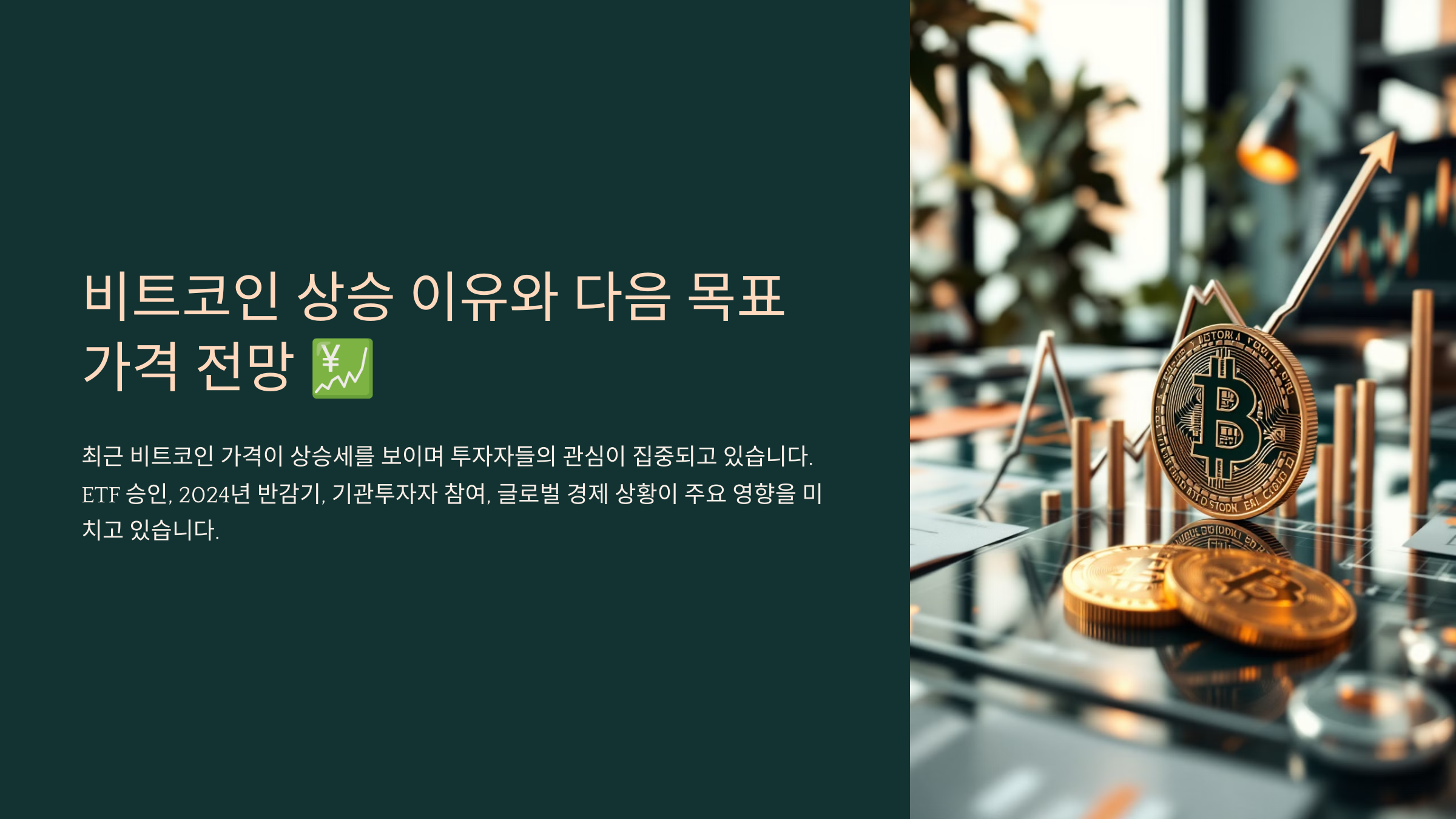 비트코인 상승 이유와 다음 목표 가격 전망