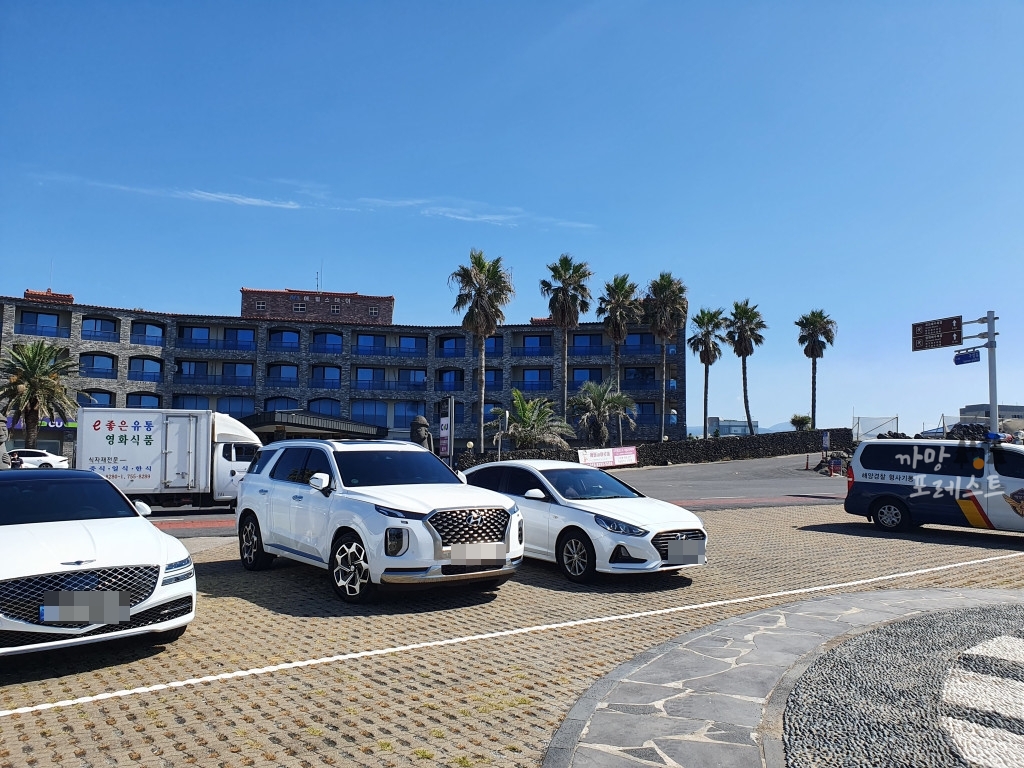 제주 구엄리 돌염전 주차 위치