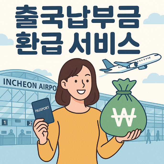 출국납부금 환급서비스