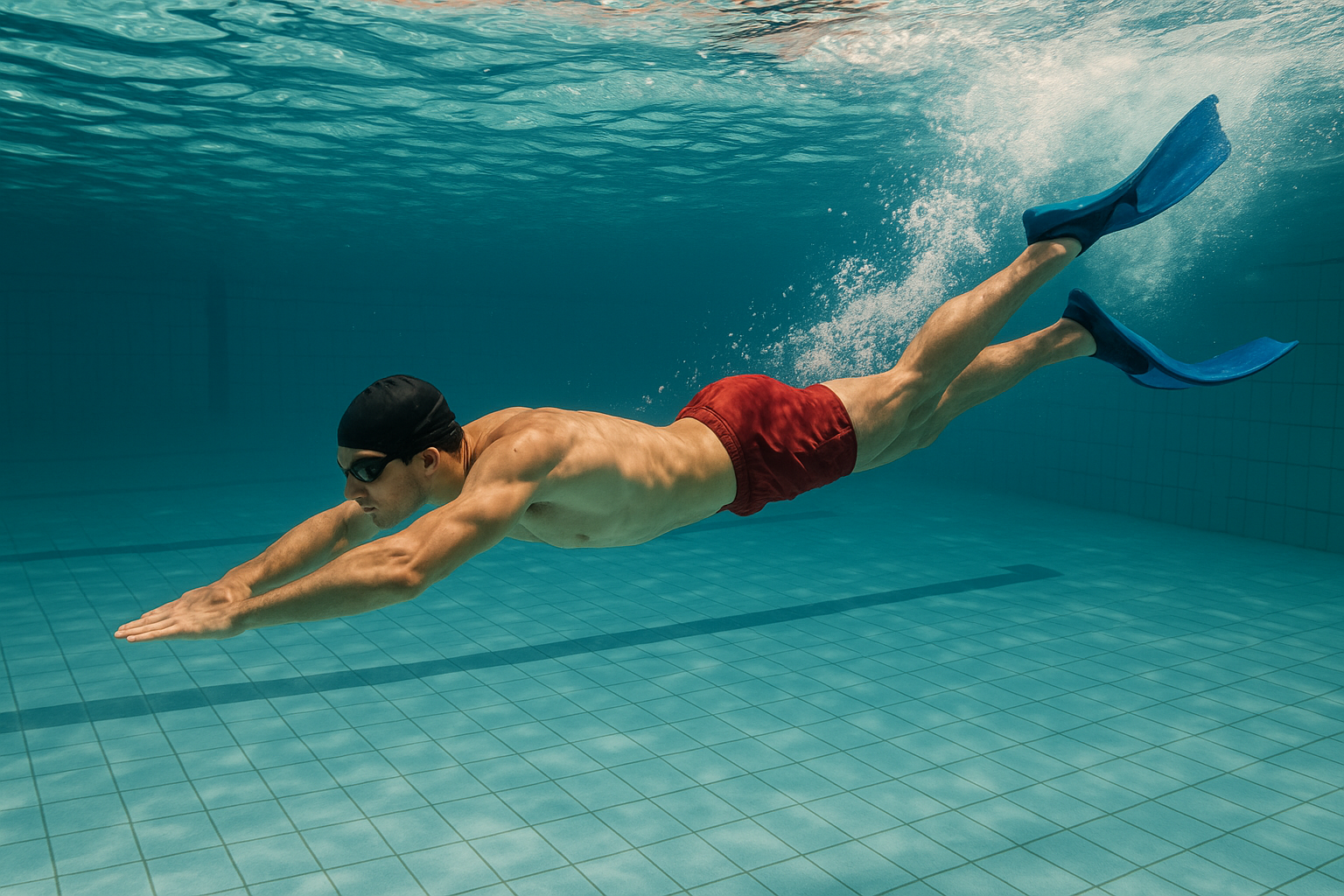 수영 초보자를 위한 오리발 가이드 관련 사진