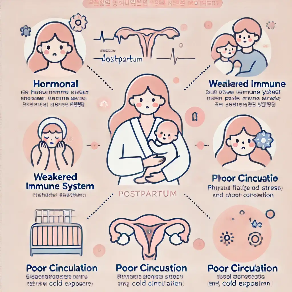 산후풍 주요 증상