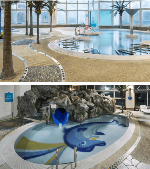 덕구온천 스파월드 테라쿠아 어린이 슬라이드