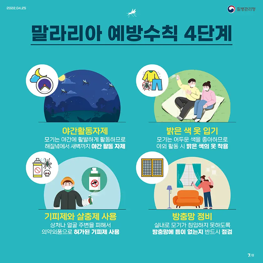 말라리아 주의! 말라리아 증상과 예방접종 정보 알아보기