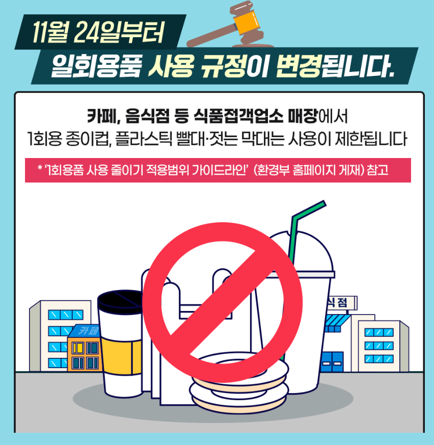 일회용품 사용규제