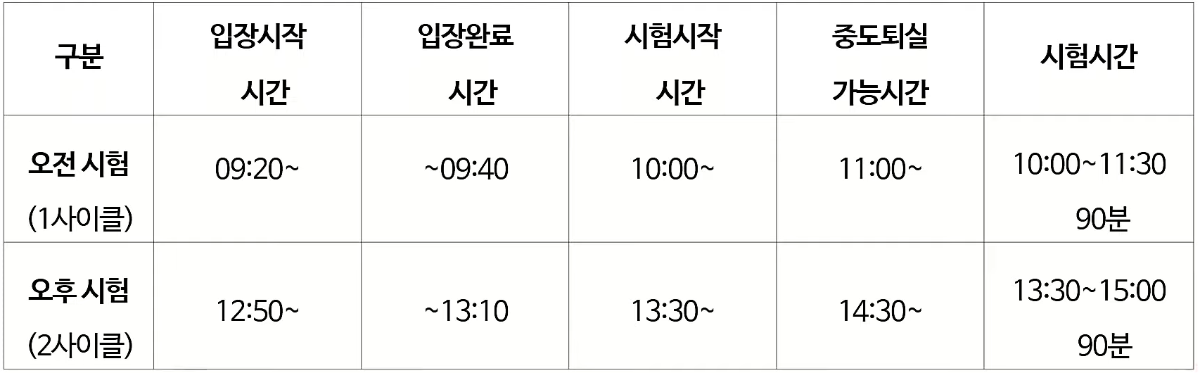 요양보호사 시험 일정 - 컴퓨터