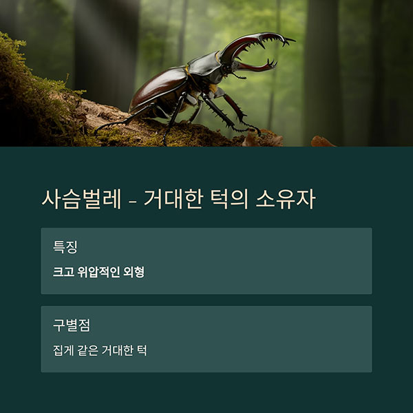 사슴벌레 (Lucanidae)