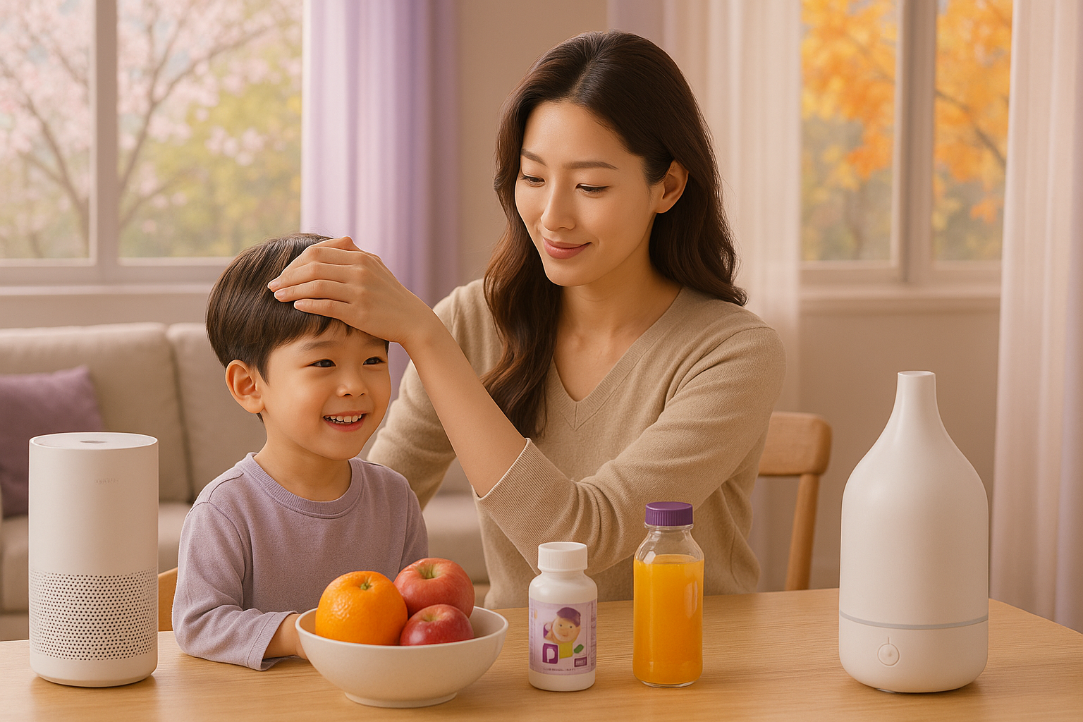 환절기 유치원 다니는 우리 아이 감기 및 알레르기 케어하기