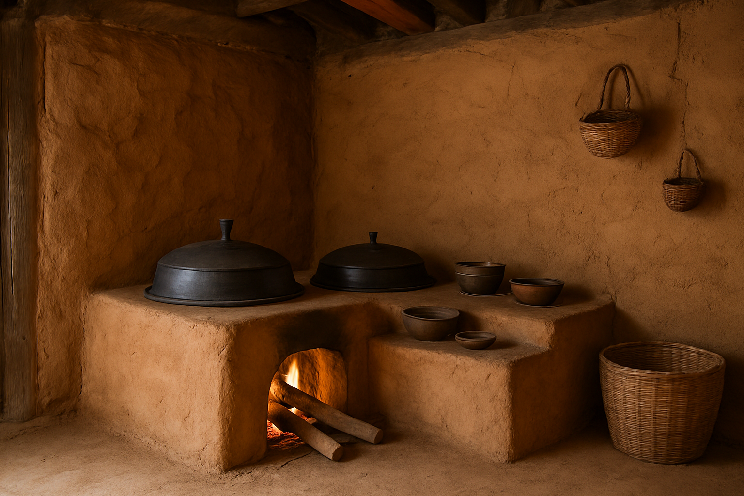 옛날 주방의 ‘흙벽’과 ‘아궁이’는 왜 그렇게 생겼을까?