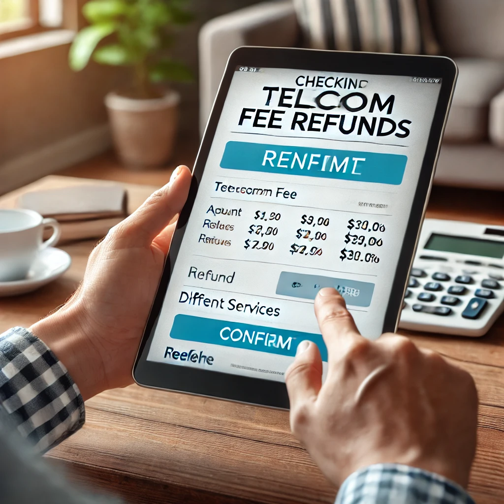 통신비 환급금 조회방법