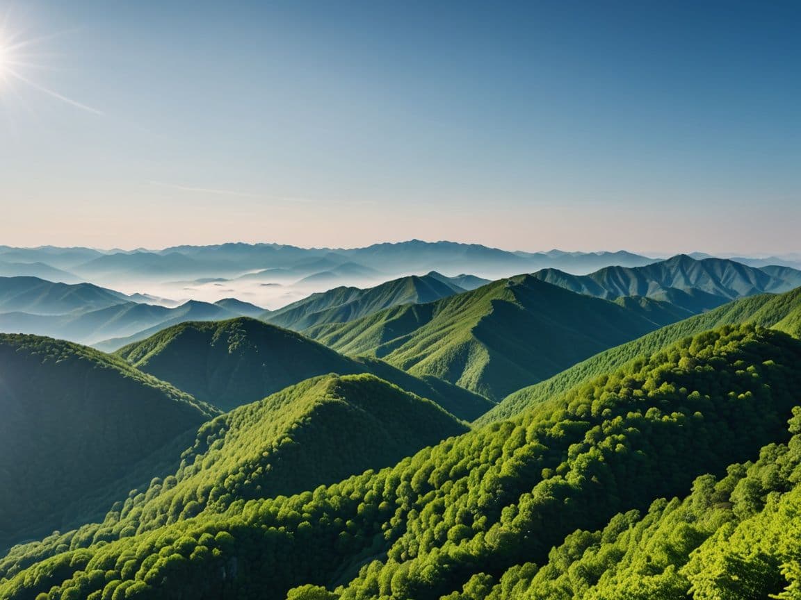 원주 도심과 치악산 주변의 기온·습도 변화 패턴