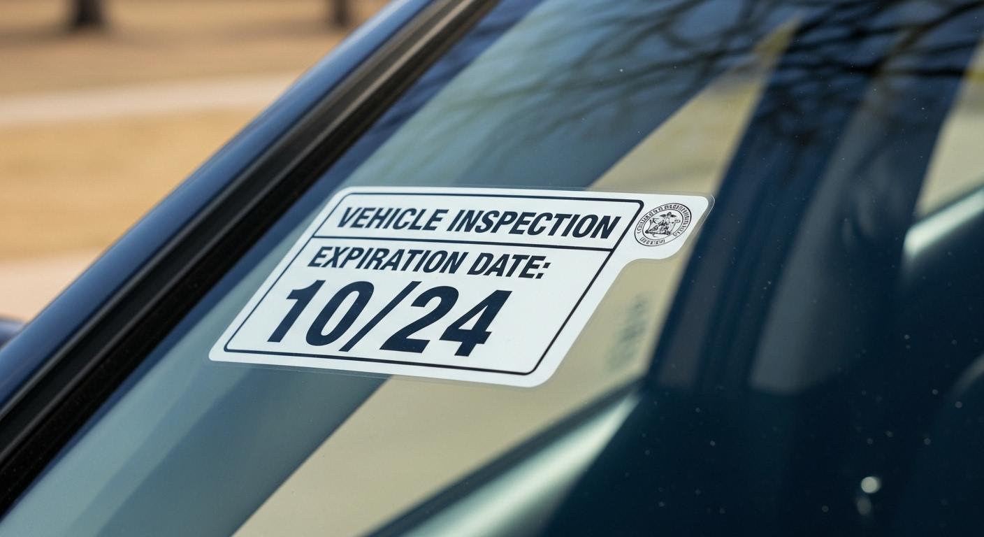 자동차 정기검사 유효기간 만료일