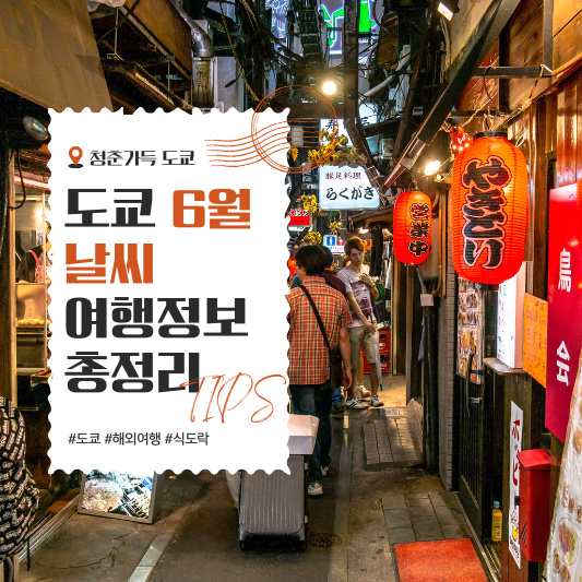 일본 도쿄 6월 날씨